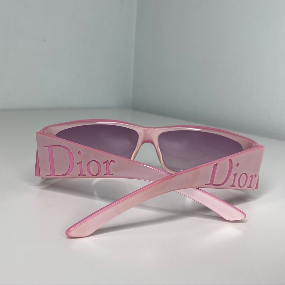 Iconic💗 Pink Christian Dior logo y2k Sunglasses💞 - Picture 9 of 10